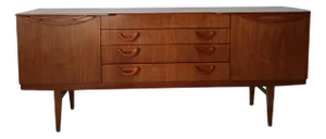 Mid-Century Modern Sideboard in Teak from Beautility, United Kingdom, 1962