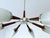 Large Vintage Sputnik Chandelier, 1960s For Sale - Image 11 of 18