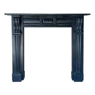 Antique Early 19th Century Irish Georgian Fireplace Mantel in Kilkenny Marble, 1820 For Sale