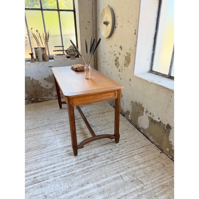 Early 20th Century Antique Drapers Worktable in Oak, 1900 For Sale - Image 5 of 18