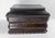 We are selling this very nice unusual decorative box. This box has mahogany veneer surface with dutch ripple molding...
