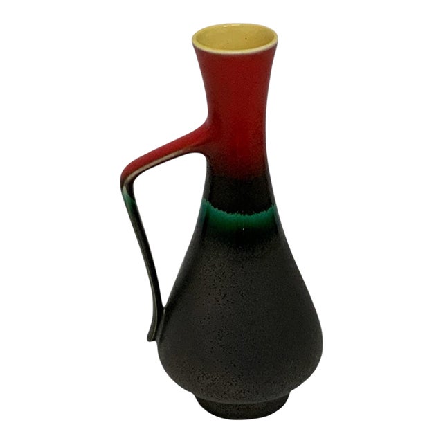 Dümler & Breiden West German Mid-Century Modern Art Pottery Ewer Vase 339-30 1960s-1970s For Sale