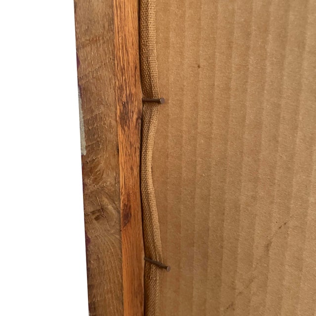 Mid 19th Century Framed 1824 Needlework “Sampler” With Animal Themes & Typical Alphabet and Numerical Patterns For Sale - Image 5 of 5