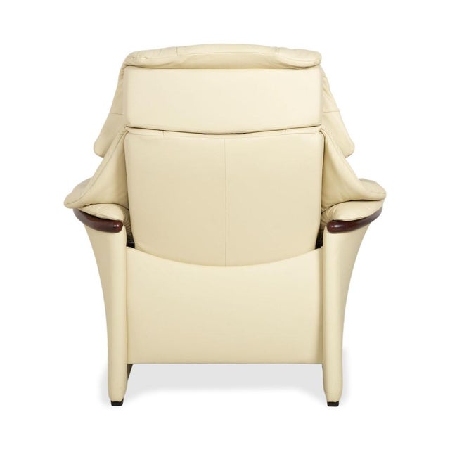 Eldorado Armchairs in Cream Leather from Stressless, Set of 2 For Sale - Image 16 of 18