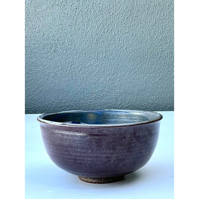 Vintage Original Studio Pottery Bowl For Sale - Image 10 of 12