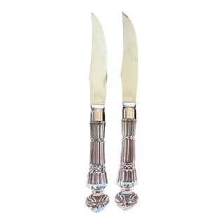 1970s Waterford Steak Knives- Set of 2 For Sale