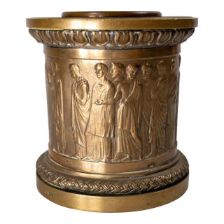 20th Century Bronze Toothpick Holder in Neoclassical Style by Gorham For Sale