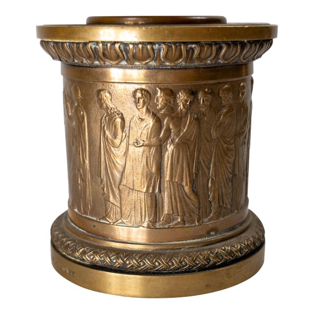 20th Century Bronze Toothpick Holder in Neoclassical Style by Gorham For Sale