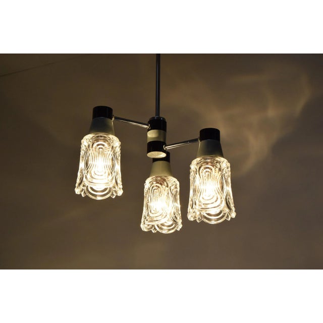 Mid-Century Chandelier from Drukov, 1960s For Sale - Image 8 of 10