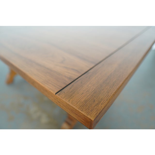 Vintage Double Pedestal Dining Table For Sale - Image 15 of 18