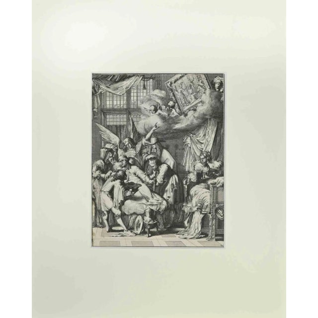 Romeyn de Hooghe, La Manière de se Bien Preparer à La Mort, Etching, 1700 For Sale - Image 3 of 3