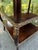 French Vintage Louis XV Style Burled Wood 2 Tier Side Table For Sale - Image 3 of 10