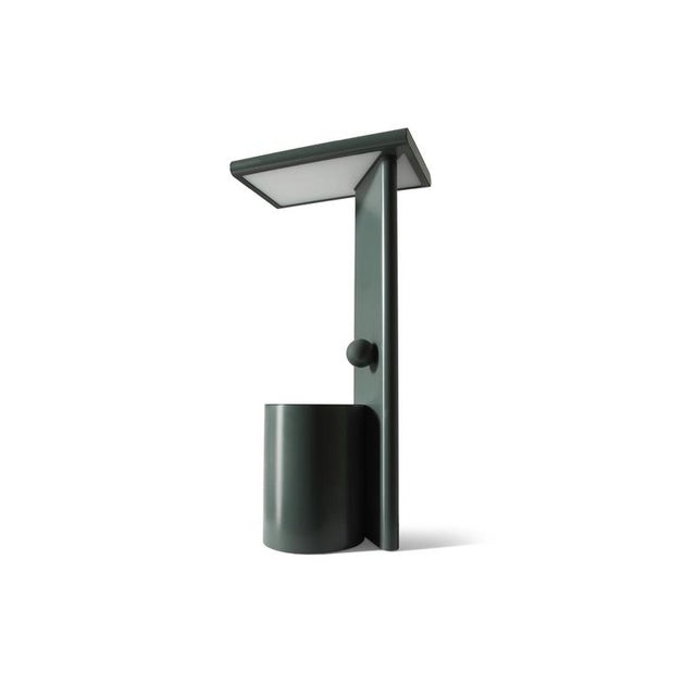Not Yet Made - Made To Order Polyshape Anthracite Aluminium Table Lamp by Ferrerol Babin for Cassina For Sale - Image 5 of 13