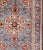 Antique Sivas Fine Rug with Blue Background Wine Border and Intricate Design. Fine Weave Turkish Sivas Rug Keivan Woven...