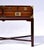 Wood Mahogany Campaign Style Two Drawer Console Table For Sale - Image 7 of 14