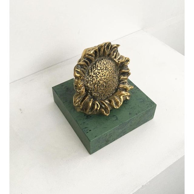 Patrizia Guerresi, Italian Flowe Sculpture, 1986, Bronze For Sale - Image 4 of 18