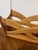 Design Plus Gallery presents a Sculptured Framed Magazine Rack of Oak Wood. The rack has a nice vintage look with a medium...