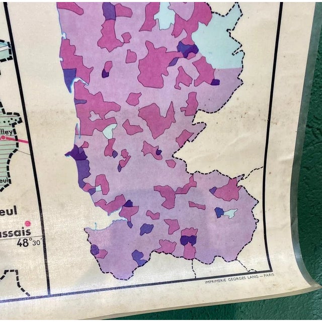 Double Map of Mancha, France For Sale - Image 6 of 17