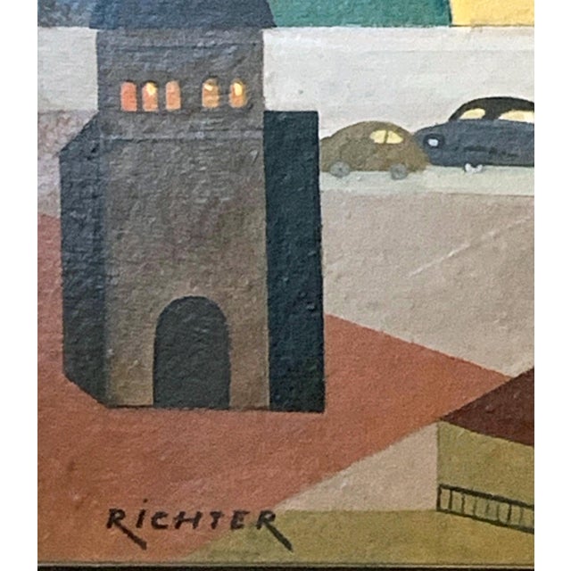 Budapest on the Danube by Aurel Richter (1870-1957) For Sale - Image 4 of 4