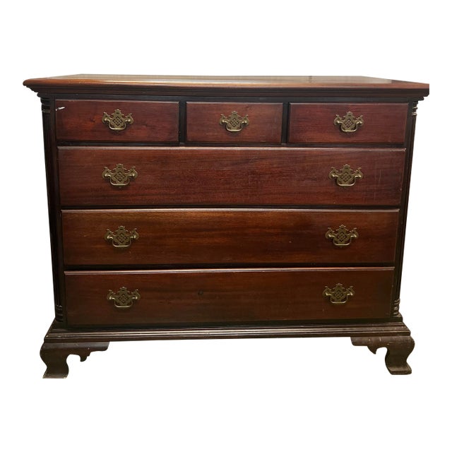 1940s Kling Furniture 3 Over 3 Dresser For Sale