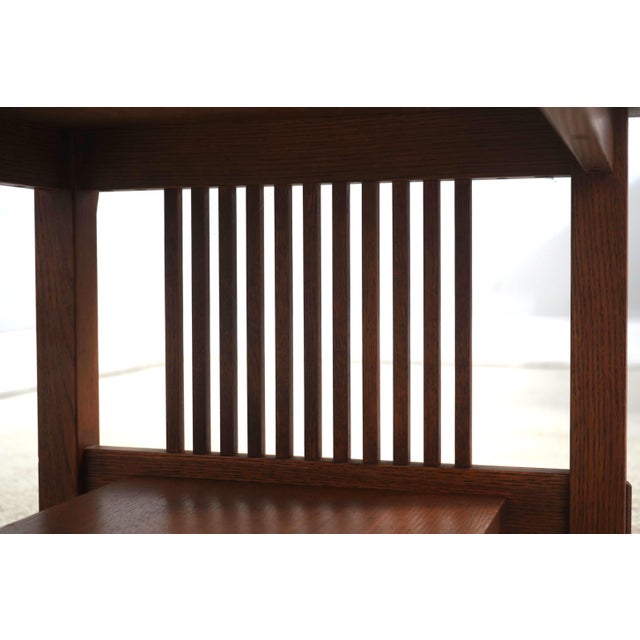 Stickley Mission Oak Coffee Table Arts & Crafts For Sale - Image 12 of 13