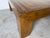 1980s Postmodern Parsons-Style Checkered Wood Coffee Table For Sale - Image 9 of 12
