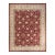 Mogul Hand-Knotted Area Rug - Red, 9' 3" x 11' 10" For Sale