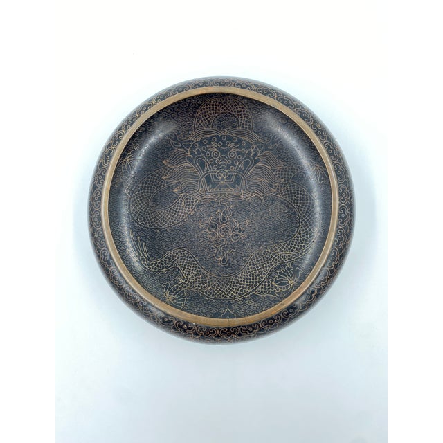 Mid-Century Copper and Enamel Bowl For Sale In Wichita - Image 6 of 7