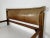 Mid-Century Modern Bed in Wood and Leather For Sale - Image 6 of 9