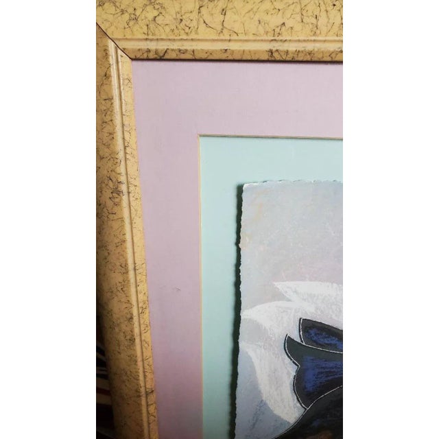 Yamin Young, Serigraph Signed "Quartet (Variation of the Gouache)" Framed and Numbered 29/175 For Sale - Image 10 of 13