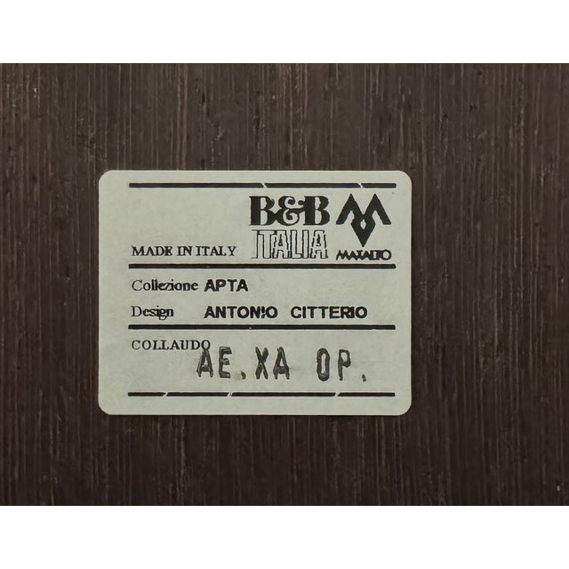 Wood Pair of Maxalto “Apta” Cabinets by Antonio Citterio – Wenge, Italy For Sale - Image 7 of 7