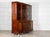 Antique English Breakfront Inlaid Glazed Bookcase in Mahogany, 1870 For Sale - Image 3 of 18