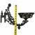Bradley Hubbard Bradley & Hubbard Antique Cast Iron Oil Lamp Wall Mount Candle Sconce For Sale - Image 4 of 5