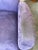 1980s Postmodern Purple Chair & Ottoman For Sale In Los Angeles - Image 6 of 10