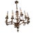 Louis XVI Style Bronze 12-Light Chandelier For Sale - Image 8 of 9
