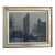 Mid-Century American Tonalist Nocturne Painting of Flatiron Building New York City For Sale