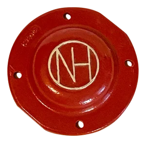 1930s Industrial Fitting End Cap Use as Paperweight Décor Item