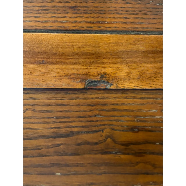 1800s Serpentine-Front Tall Dresser W/ Swivel Mirror For Sale - Image 12 of 12