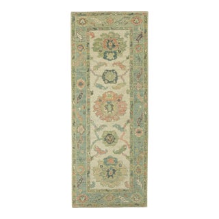 Turkish Oushak Rug 2'3" x 5'9" #20220 For Sale