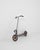 Rustic 20th Century Central European Metal and Wooden Scooter For Sale - Image 3 of 18