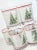 Mid 20th Century Christmas Tree Double Old Fashioned Glasses- Set of Eight For Sale - Image 5 of 11