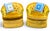 Chartreuse Pair of Henredon Tufted Barrel Back Swivel Lounge Chairs in Chartreuse Velvet on Casters, Circa 1970s For Sale - Image 8 of 11