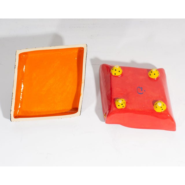 Vaughan Nelson Studio Pottery Postmodern Box Chairish