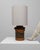 20th Century German Orange Ceramic Table Lamp With Rope Handle For Sale - Image 4 of 18