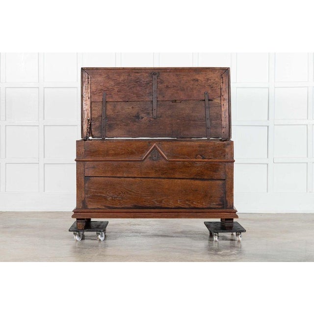 Large French Fruitwood Coffer, 1870s For Sale - Image 6 of 16