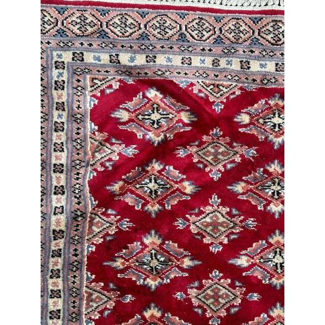 Small Vintage Pakistani Rug from Bobyrugs, 1980s For Sale - Image 3 of 11