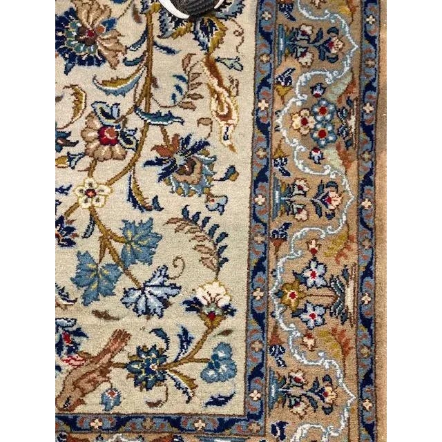 1970s 1970s Tree of Life Persian Kashan Rug For Sale - Image 5 of 10