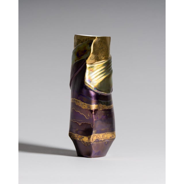Porcelain Eosin Vases by Johan Van Loon and Helmut Drexler for Rosenthal, 1990s, Set of 2 For Sale - Image 6 of 18