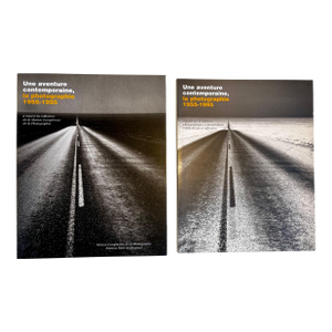 Photography Books: "Une Aventure Contemporaine, La Photographie 1955-1995" - Set of 2