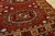 Mid 19th Century Pretty Red Background Antique Tekke Turkmen Chuval With Silk & Cotton Highlights For Sale - Image 5 of 8